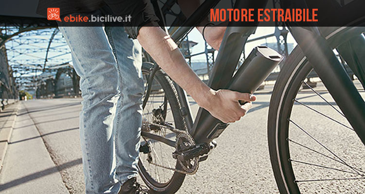 Bici elettrica Fazua Evation: motore invisibile, motore rimovibile