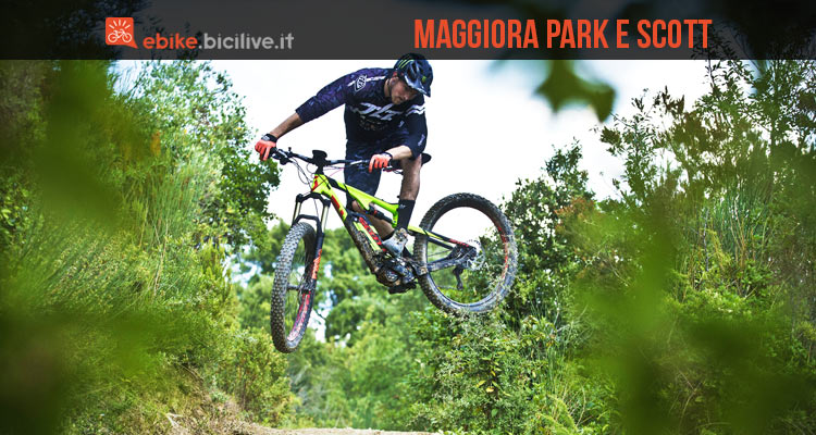 Scott e Maggiora Park: da marzo il noleggio delle bici elettriche