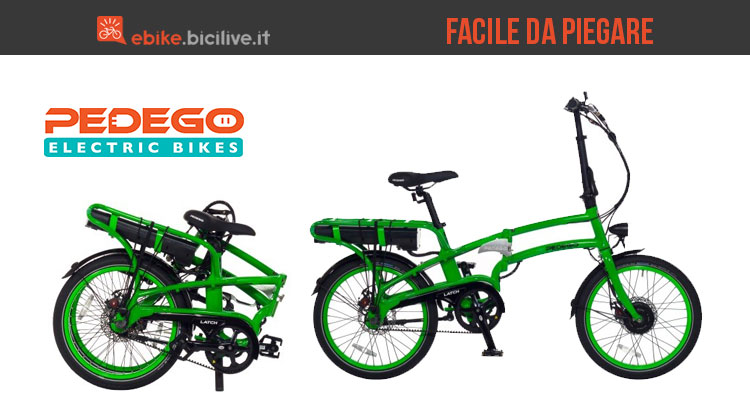 Arriva Pedego Latch: la bici elettrica che si piega in trenta secondi