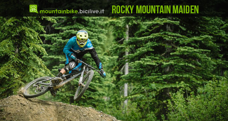 Rocky Mountain Maiden: la nuova bici full carbon