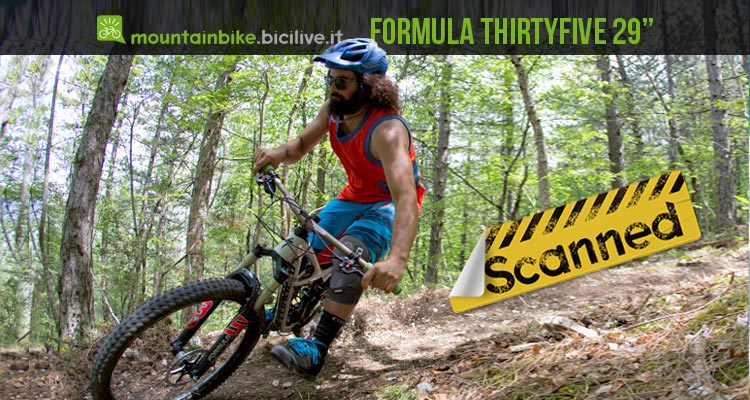 Test della nuova forcella Formula ThirtyFive 29″