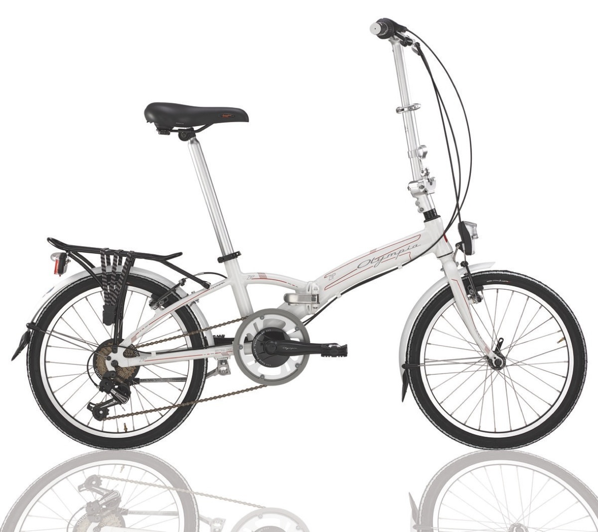 La bicicletta pieghevole di Olympia: Zip