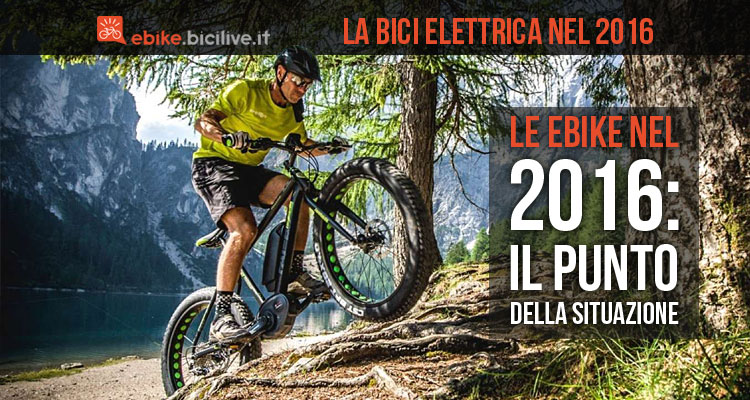 Bici elettrica 2016: facciamo il punto della situazione