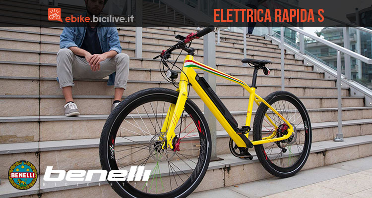 Bici elettrica Benelli Rapida S: performance assoluta da Pesaro
