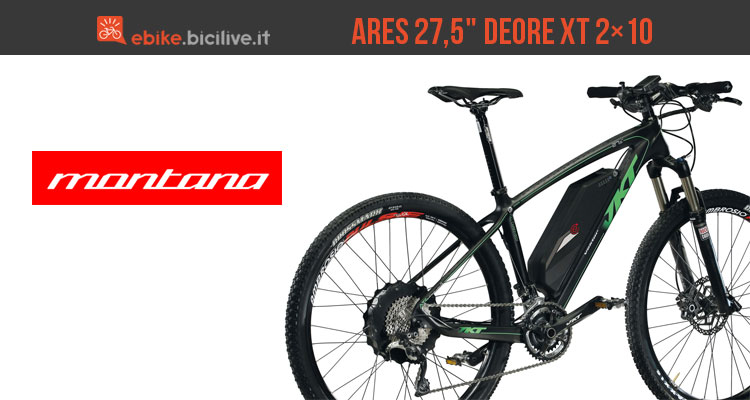 Ares 27,5″ Deore XT 2×10: un fulmine di guerra come e-mtb