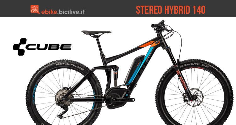 Cube Stereo Hybrid 140 HPA 500 27.5+: una bomba elettrica all mountain