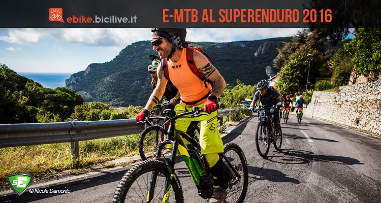 Arrivano le mountain bike elettriche al Superenduro 2016