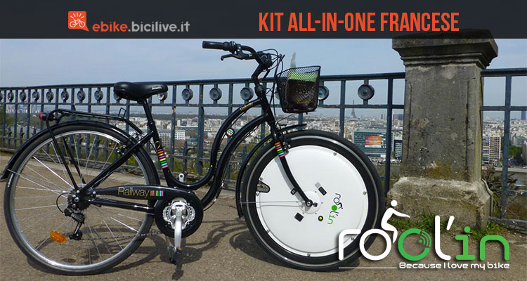 Rool’in, la ruota elettrica che trasforma la tua bici in eBike
