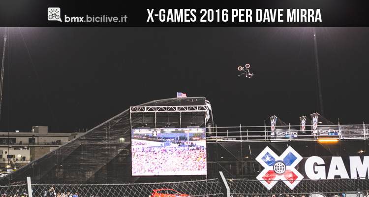 Gli X Games celebrano la leggenda BMX Dave Mirra
