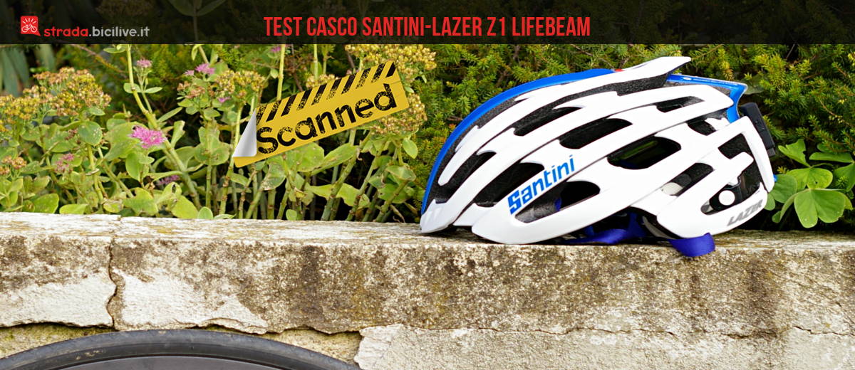 Test casco Santini Z1 by Lazer + LifeBEAM