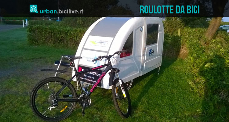 Wide Path Camper: la roulotte da bici per il cicloturismo