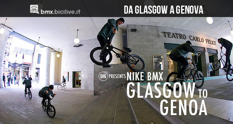 Nike BMX: da Glasgow a Genova con cinque campioni