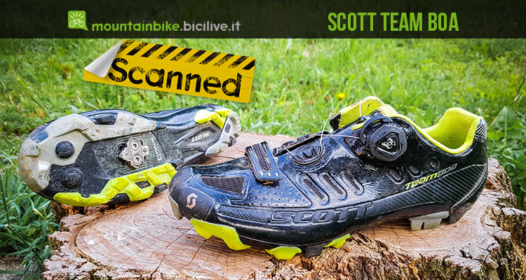 Test scarpe mtb Scott Team Boa
