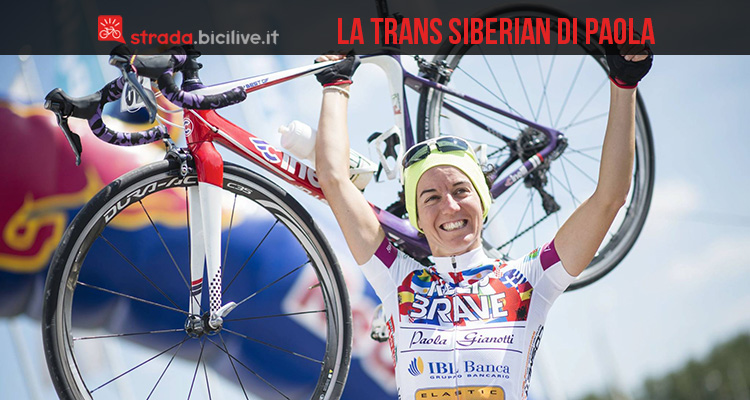 Paola Gianotti e la Red Bull Trans Siberian Extreme 2015