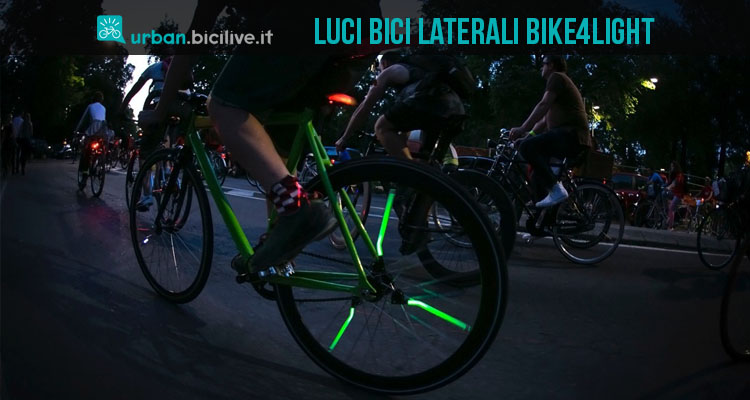 Luci bici: soluzioni di illuminazione laterale Bike 4 Light