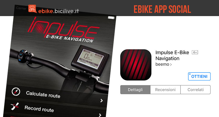 Impulse Evo dona alla tua ebike navigatore satellitare e condivisione social