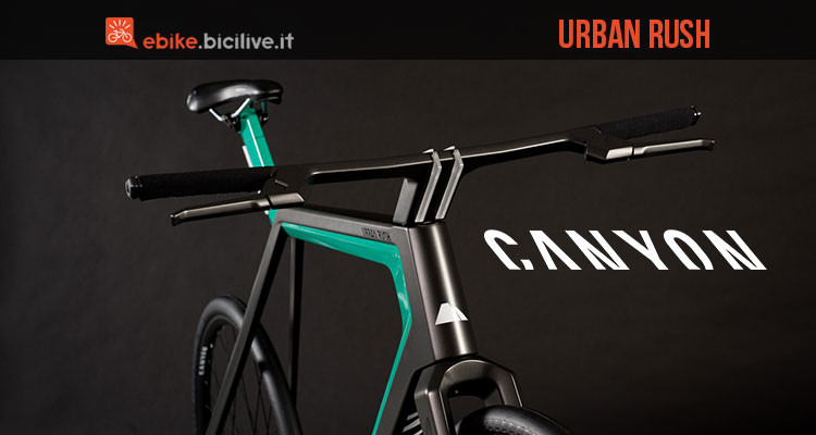 Urban Rush è l’ebike futuristica per i canyon metropolitani