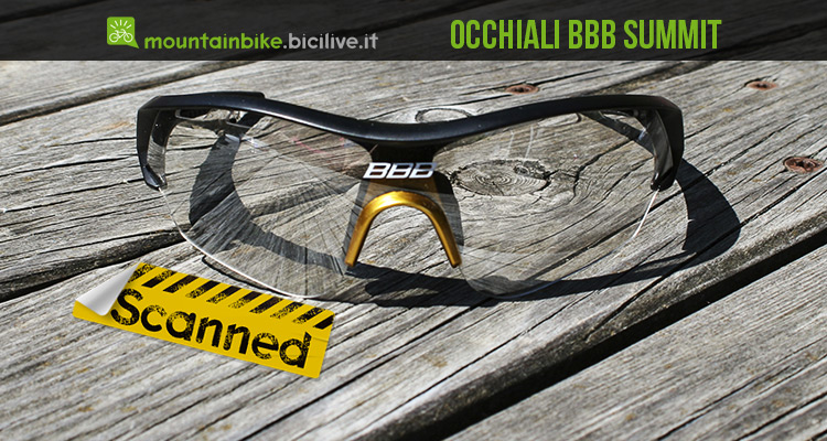Test occhiali da bici BBB Summit, 4 lenti per ogni condizione