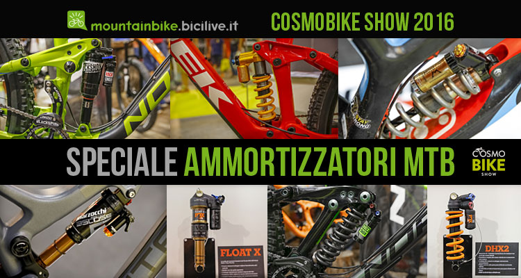 Speciale ammortizzatori mtb a CosmoBike Show 2016