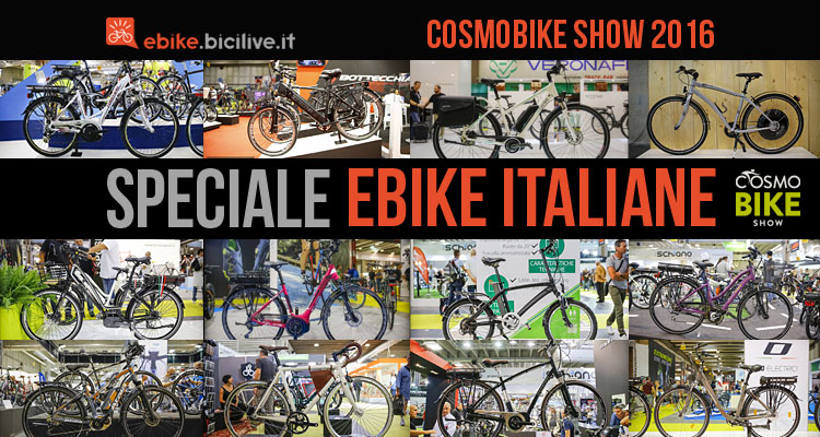 12 bici elettriche italiane da città viste a CosmoBike Show