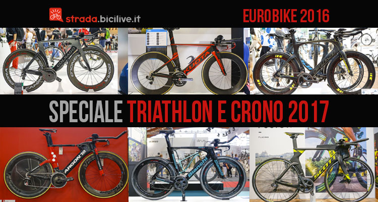 Eurobike: speciale bici triathlon e crono 2017