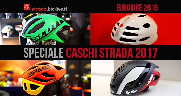 Speciale sui caschi aerodinamici da strada 2017 a Eurobike