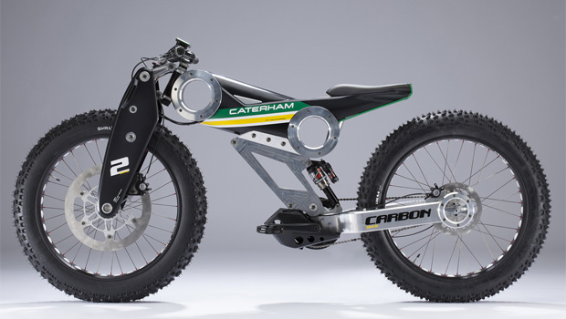 Biciclette a pedalata assistita Caterham: eBike da fantascienza?
