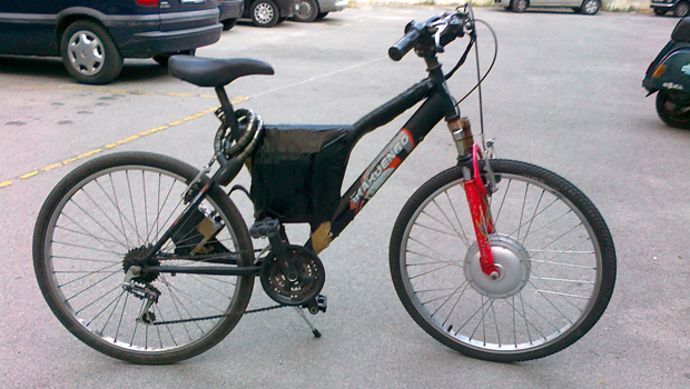 Ernesto e la bici elettrica fai da te!