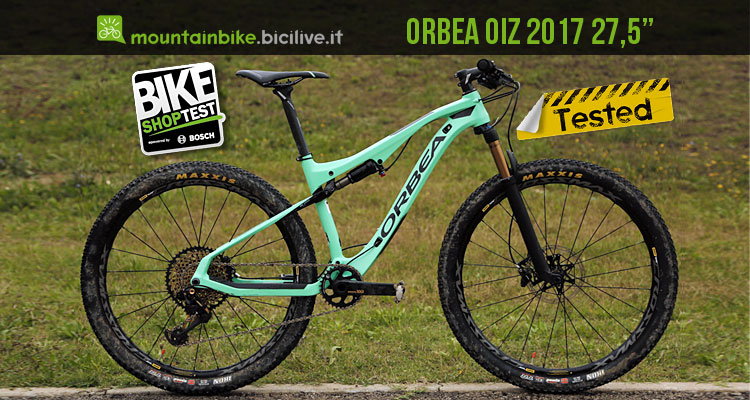 Test mtb xc Orbea OIZ 2017 27,5”