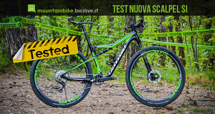 Test Cannondale Scalpel Si 2017, prestazioni da Coppa del Mondo xc