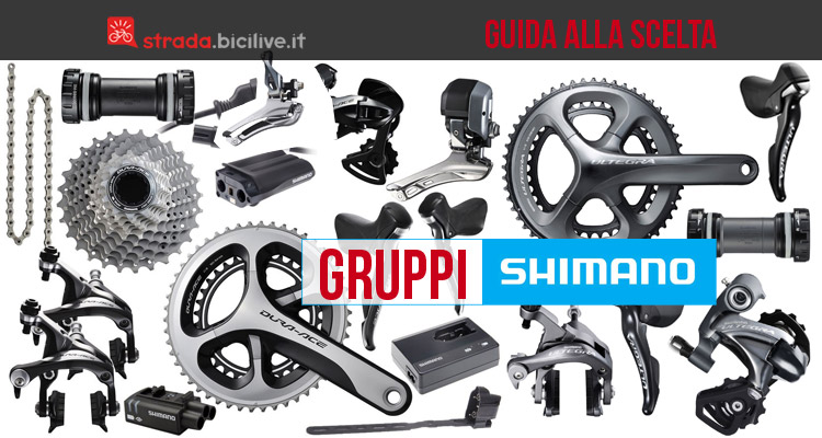 Guida alla scelta dei gruppi Shimano per bici da corsa