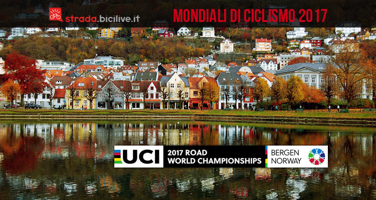 Mondiali ciclismo 2017 a Bergen, programma gare e percorsi