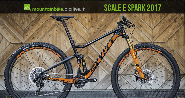 Novità mtb Scott 2017: Scale e Spark a dieta dimagrante