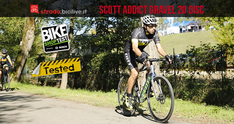 Test gravel bike Scott Addict Gravel 20 Disc