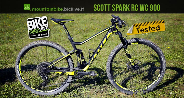Test Scott Spark RC World Cup 900 2017