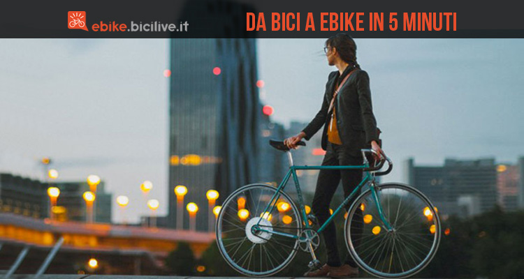 Con Smart Wheel FlyKly una ebike in 5 minuti