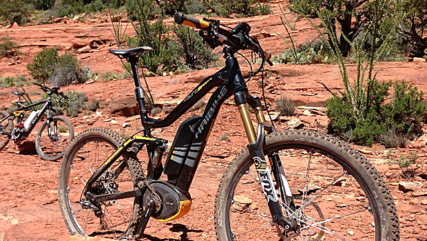 Il test Haibike Xduro Amt Pro a Sedona Arizona