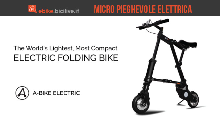 A-Bike: una bicicletta elettrica da record