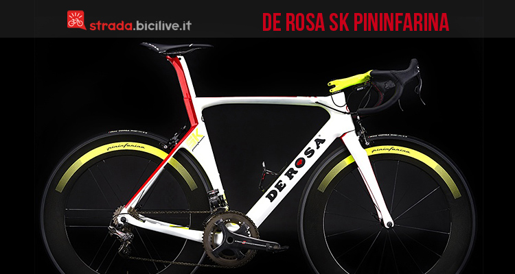 Bici da corsa De Rosa SK Pininfarina, la serie completa