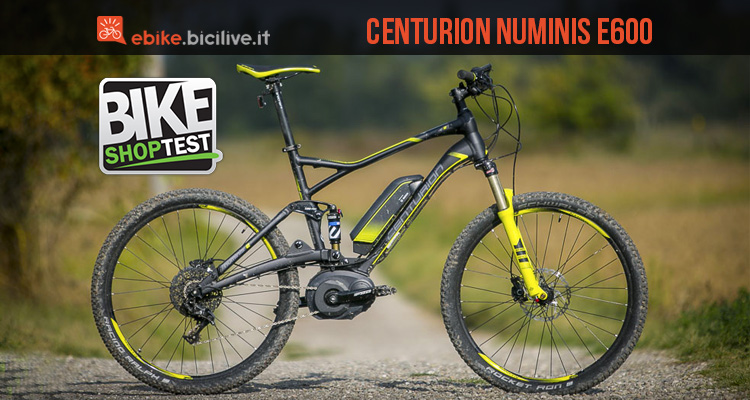 Test Centurion Numinis E 600 27,5” mtb elettrica biammortizzata