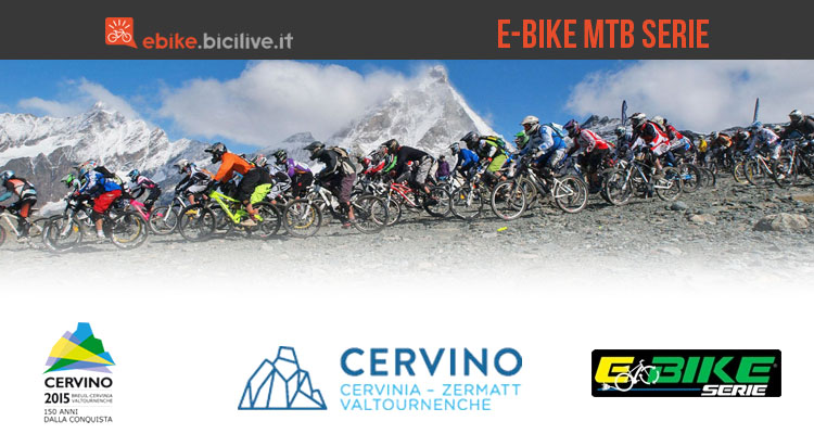 E-bike MTB Serie sbarca a Cervinia per due giorni da brivido