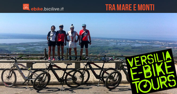 Tour ebike in Versilia, in bici alla scoperta di una natura splendida
