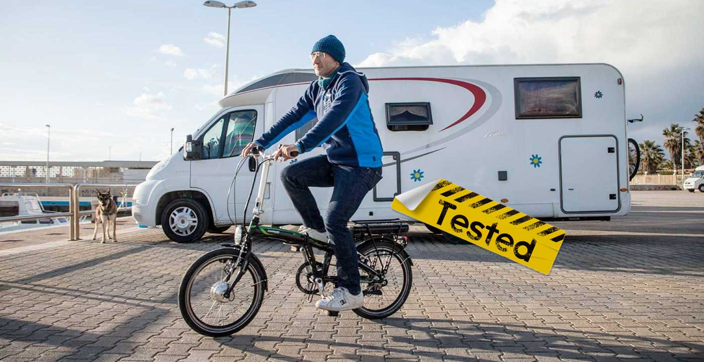 Il test della e-Ischia, la bici elettrica pieghevole Lombardo