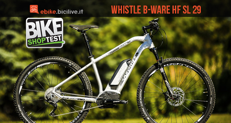 Il test della mtb elettrica Whistle B-Ware HF SL 29″