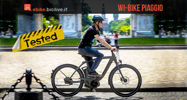 Il test della Piaggio Wi-Bike Active Plus, la bici elettrica sempre connessa