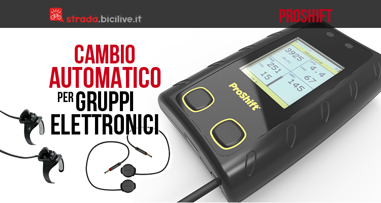 Cambio automatico per gruppi elettronici Proshift