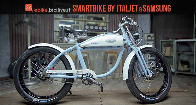 SmartBike: stile e tecnologia per l’ebike di Samsung e Italjet