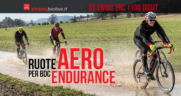 DT Swiss ERC 1100 DICUT®, le nuove ruote aero per bici da corsa endurance