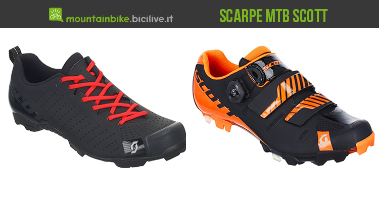 Nuove scarpe Scott mtb Premium e RC Lace 2017
