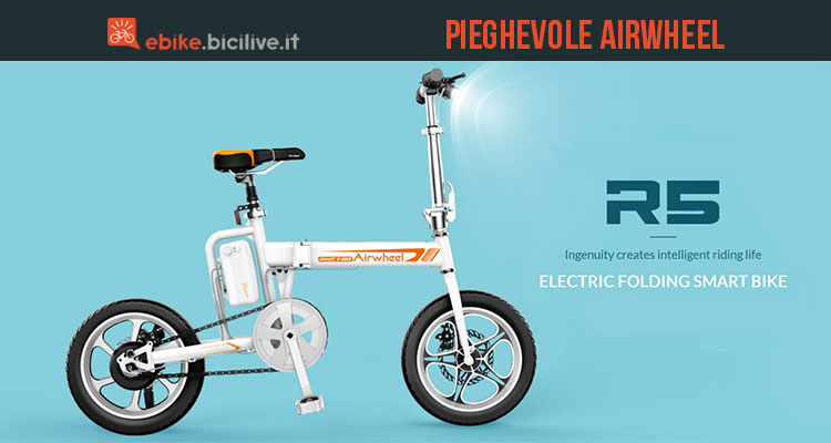 Airwheel R5, una pieghevole compatta e smart